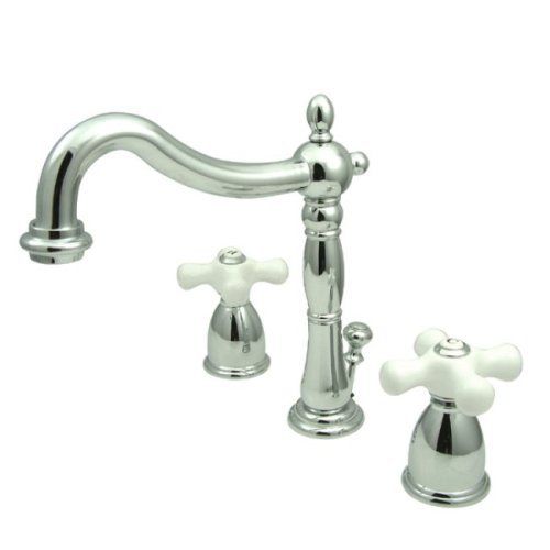 Picture of Kingston Brass Kb1971Px Widespread Lavatory Faucet - Polished Chrome Finish