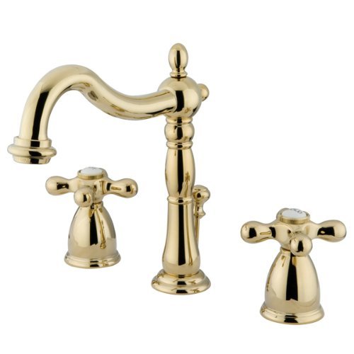 Picture of Kingston Brass Kb1972Ax Widespread Lavatory Faucet - Polished Brass Finish