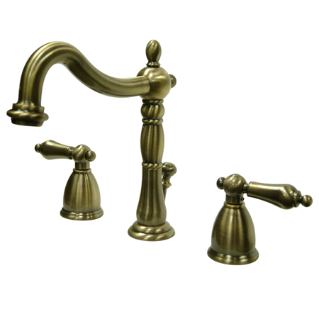 Picture of Kingston Brass KB1973AL 8 in. Widespread Bathroom Faucet  Antique Brass
