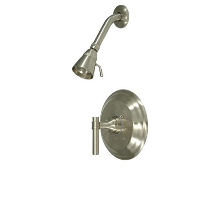 Kb2638Mlso Shower Faucet With Solid Brass Shower Head - Satin Nickel Finish