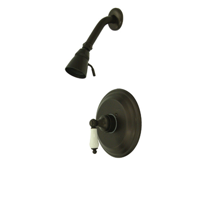 Kb3635Plso Pressure Balanced Shower Faucet With Solid Brass Shower Head - Oil Rubbed Bronze Finish