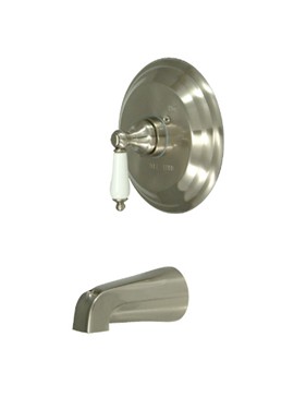 Pressure Balanced Tub Faucet - Satin Nickel Finish