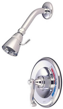 Shower Faucet Pressure Balanced - Polished Chrome Finish