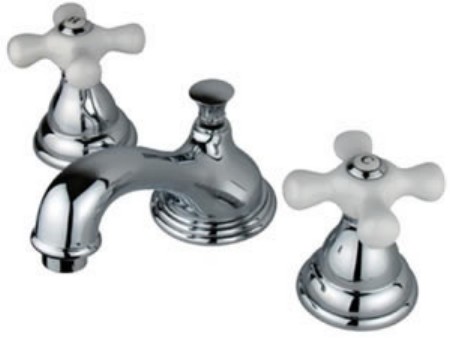 Widespread Lavatory Faucet - Polished Chrome Finish -  FurnOrama, FU3551680