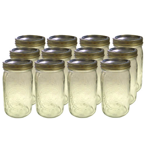 Picture of Ball 67000 Wide Mouth Quart Jars - Case of 12