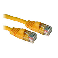 14ft Cat5E 350 MHz Snagless Patch Cable - Yellow