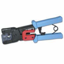 Picture of Cables To Go 19579 RJ11/RJ45 Crimping Tool with Cable Stripper