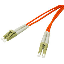 Picture of Cables To Go 33029 3m LC/LC Duplex 50/125 Multimode Fiber Patch Cable - Orange