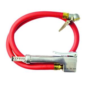 Milton 523 Tire Inflator Gauge Grip Chuck Bayonet Style