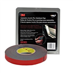 3-M Company 06383 7/8 in. x 20 yd. Black Automotive Acrylic Attachment Tape