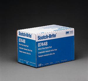 3-M Company 07448 Ultra Fine Scotch-Brite Fine Pad Gray