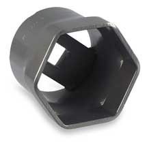 3-1/4 In. 3/4 In. Drive 6-Point Wheel Bearing Locknut Socket