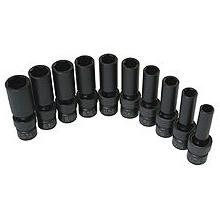 3660 10 Piece 3/8 Inch Drive Deep Swivel Socket Set 10-19mm -  GourmetGalley, GO67914