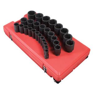 4695 3/4 Drive Deep 29 Piece Sae Impact Socket Set Deep