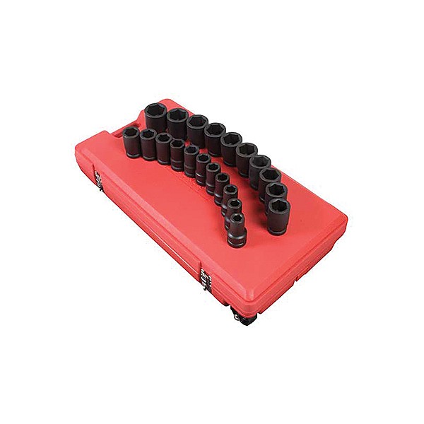 5693 1 Inch Drive Deep 21 Piece Sae Impact Socket Set