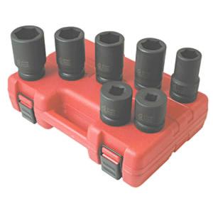 5697M 7 Piece Deep Metric Impact Socket Set