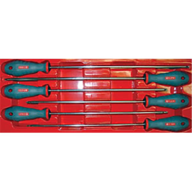 CalVan Tools CAL912 6 Pc Extra Long Torx Driver Set