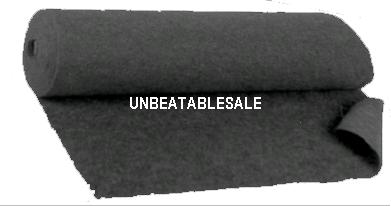 Gianfranco Ferre Large Roll 100 Square Yards Black Utility Carpet