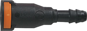 Universal .31in.38in. Straight Push Quick Connect, 2PK