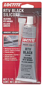 RTV Silicone Black Adhesive Sealant- 80ml Tube