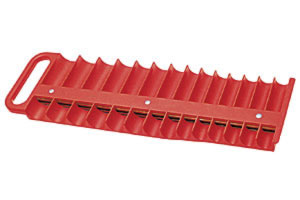Picture of Lisle LIS40200 Large Magnetic .38&quot; Socket Tray- Red