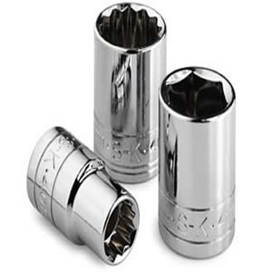 SK Hand Tool SK 40709 .25" Drive- 6 Point Standard Metric Socket- 10 mm
