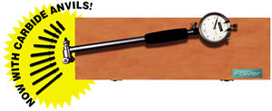 Cylinder Bore Gage- Deluxe Set- 2" to 6" Range- .0005"