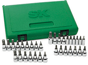 Picture of SK Hand Tool SK 89039 SOCKET SET HEX+TORX+SCRDRV BIT