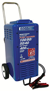 Picture of Associated Equipment ASO6002B Battery Charger 6/12/18/24Volt- 100 Amp- 600 Amp Boost