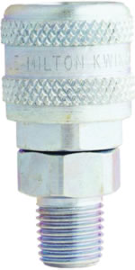 Milton MILS-776 "A" Style Air Coupler- .25" Male NPT- 1 Pk.