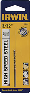 Irwin Industrial IRW60514 HSS 7/32" Drill Bit