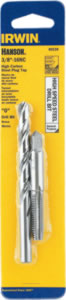 Irwin Industrial IRW80238 .38"-16 NC Tap and Letter O Drill Bit Combo