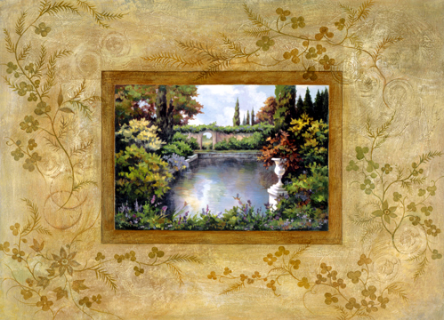 Picture of The Monarch Collection TMC-VR-130-24X30 Tuscan Memories-24X30 Painting