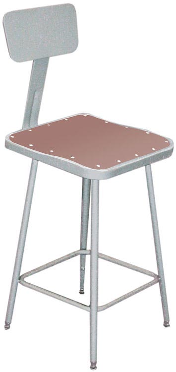 Picture of National Public Seating 6318B Sceince Lab Stools