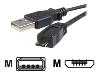 1Ft Micro USB Cable - A To Micro B