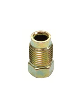 Picture of S.U.R. & R. SRRBR205 M10 x 1.0 Gold Inverted Flare Nut