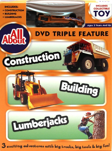 Picture of All About Construction-Building-Lumberjacks DVD with Collectible Toy