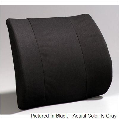 Picture of  A6006GR Premium Lumbar- Flat Back molded foam-Gray