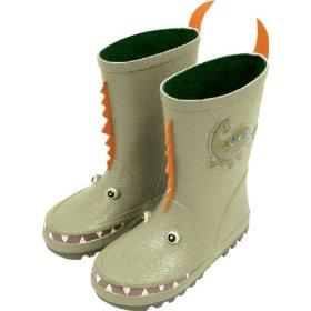 Picture of Kidorable green dinosaur boots 12 12 Dinosaur Boots Green