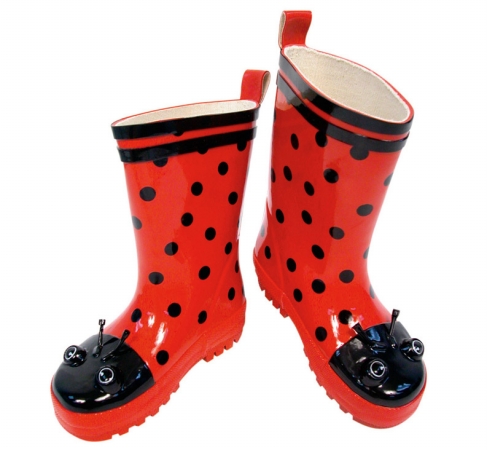 Picture of Kidorable red ladybug rain boots 1 1 Ladybug Rain Boots Red