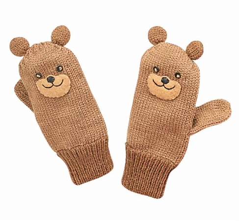 Picture of Kidorable Kidorable large bear mittens Large Bear Mittens - Knitwear