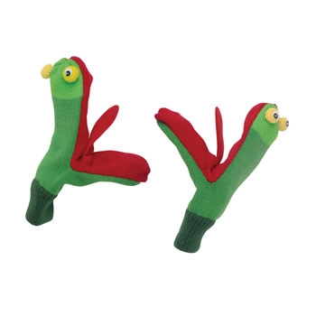 Picture of Kidorable Kidorable medium frog mittens Medium Frog Mittens - Knitwear