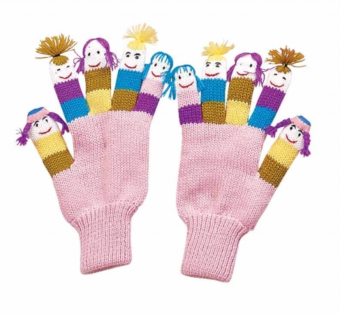 Picture of Kidorable Kidorable medium girls gloves Medium Girls Gloves - Knitwear