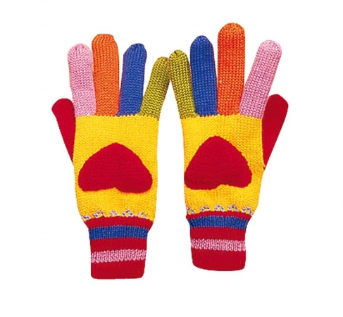 Picture of Kidorable Kidorable small heart gloves Small Heart Gloves - Knitwear