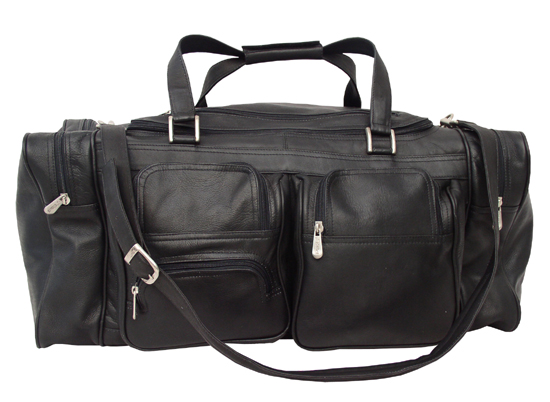 9122-BLK Black 24 Duffel with Pockets
