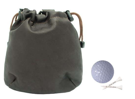 Picture of Piel 9751-CHC Chocolate Drawstring Pouch