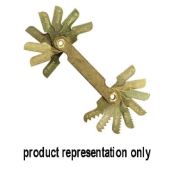 HAN12018 Thread Pitch Gauges 18 Leaf Carded Thrd Gaug