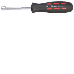 K Tool International KTI14408 Fractional Nutdriver .25 X 3 Inch Soft-Grip Handle