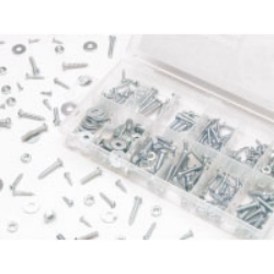 Performance Tool W5221 347pc SAE Nuts & Bolts Assortment With Case