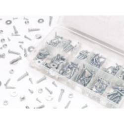 Performance Tool W5222 347pc Metric Nut Bolt Assortment With Case
